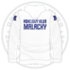Mikina HK Malacky HOODIE biela