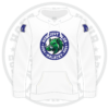 Mikina HK Malacky HOODIE biela