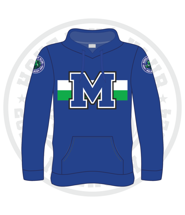 Mikina HK Malacky HOODIE modrá