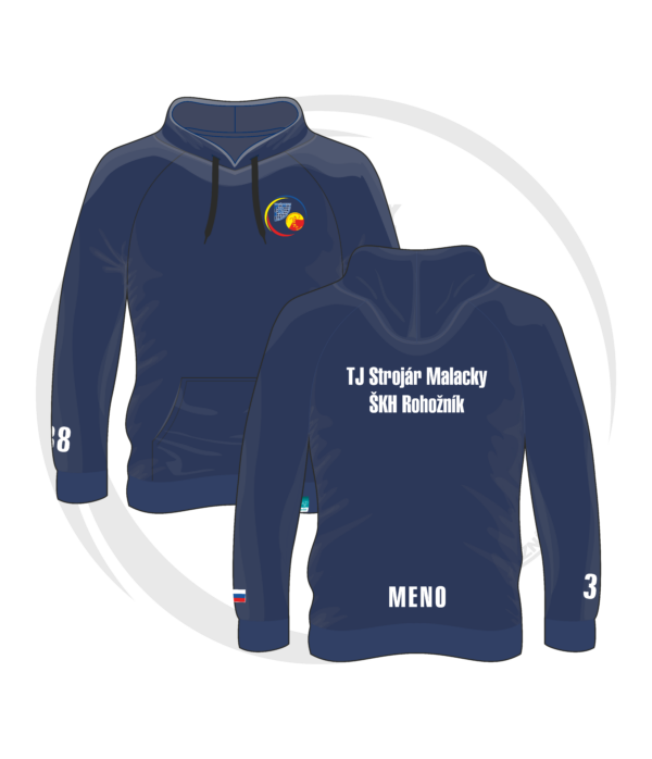 skh mikina navy duo nove logo Mikina ŠKH Rohožník / TJ Strojár Malacky
