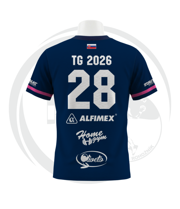 SKH ROHOZNIK AWAY BACK Hádzanársky dres ŠKH Rohožník / TJ Strojár Malacky 2026/2027 AWAY