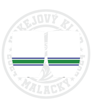 Hokejové štulpne/štucne HK Malacky - biele