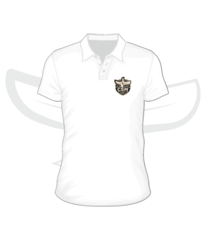 Polokošeľa CŠM WHITE
