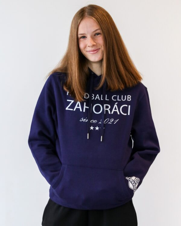 0G3A9907a Mikina Záhoráci - Modrá