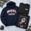 MAHL Ice Series_ mikina a tričko Vianočný set MAHL pánsky - DUO