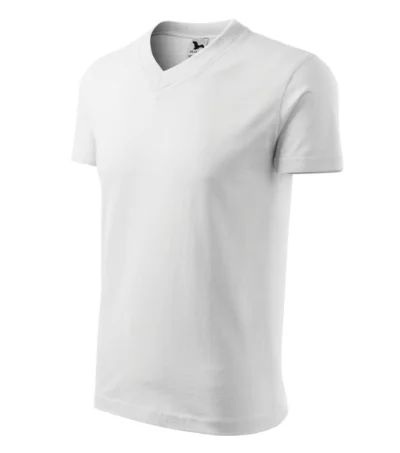 V-neck – biela
