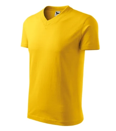 V-neck – žltá