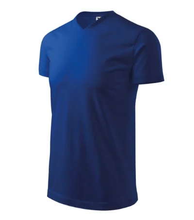 Heavy V-neck – kráľovská modrá
