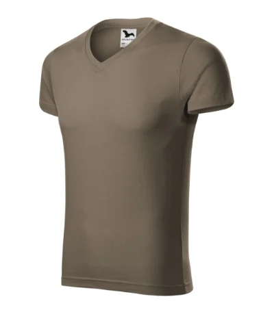 Slim Fit V-neck – army