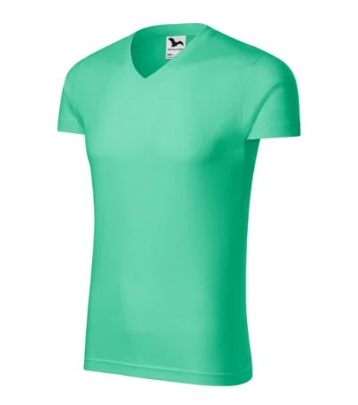 Slim Fit V-neck – mätová
