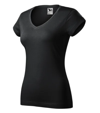 Fit V-neck – ebony gray