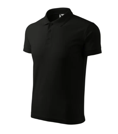 Pique Polo – čierna