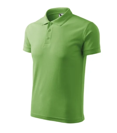 Pique Polo – hráškovo zelená