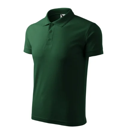 Pique Polo – dark green