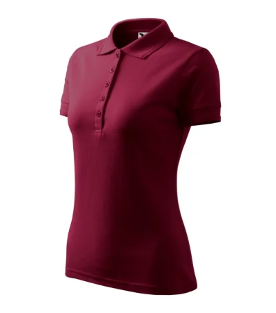 Pique Polo – garnet
