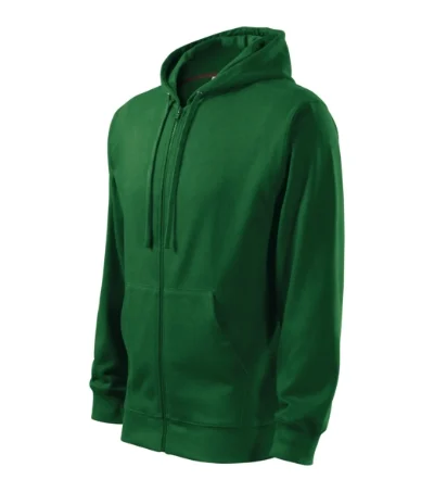 Trendy Zipper – fľaškovozelená