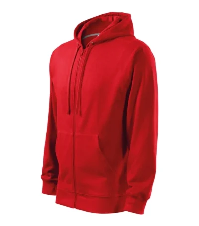 Trendy Zipper – červená