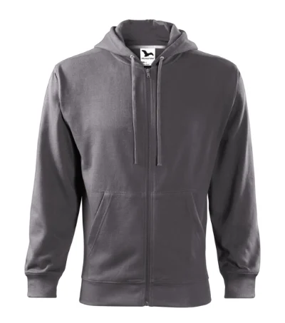 Trendy Zipper – oceľovo sivá