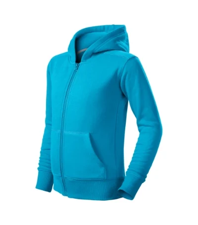 Trendy Zipper – tyrkysová