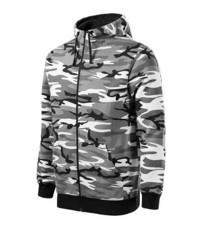 Camo Zipper – camouflage gray