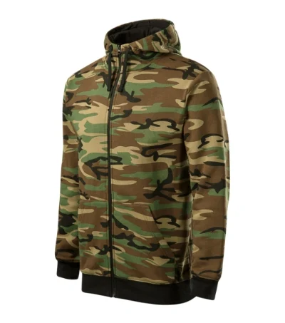 Camo Zipper – camouflage brown