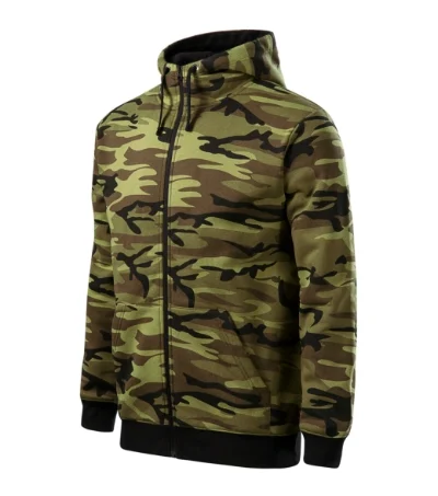 Camo Zipper – camouflage green