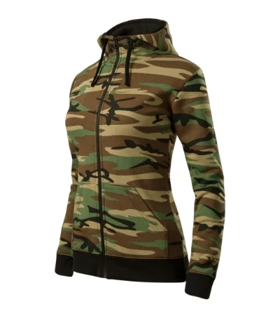 Camo Zipper – camouflage brown