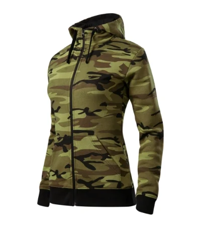 Camo Zipper – camouflage green