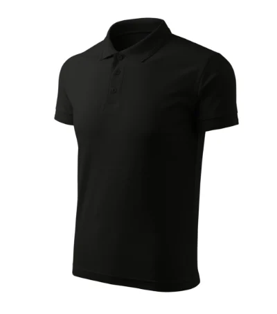 Pique Polo Free – čierna