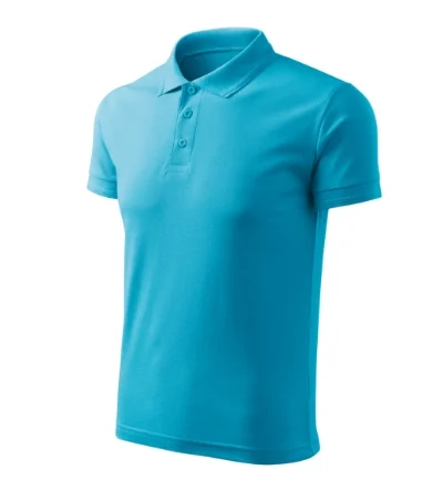 Pique Polo Free – tyrkysová