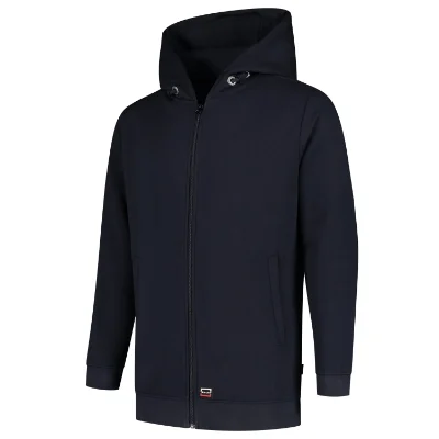 Hooded Sweat Jacket Washable 60°C – tmavomodrá