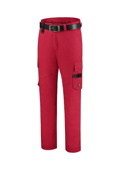 Work Pants Twill – červená