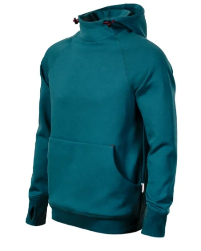 Vertex Hoodie – petrol blue
