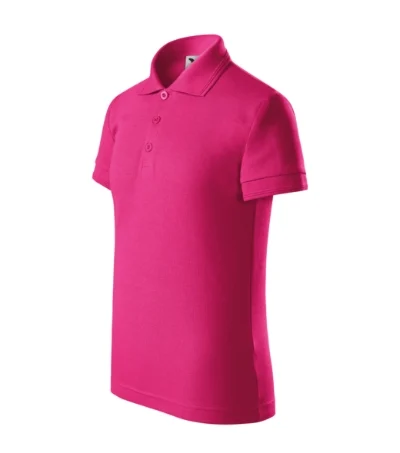 Pique Polo – purpurová